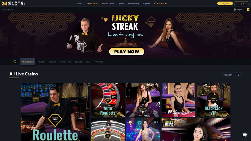 24slots live screenshot