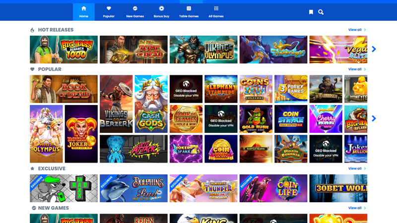 30bet slots screenshot