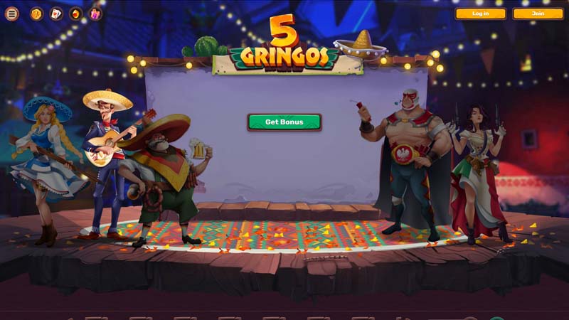 5gringos lobby screenshot