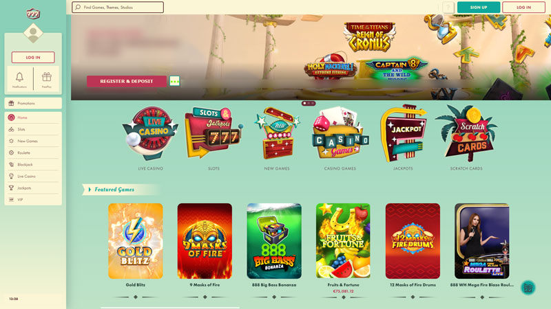 777-casino lobby screenshot