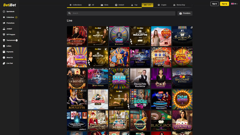 betibet live screenshot