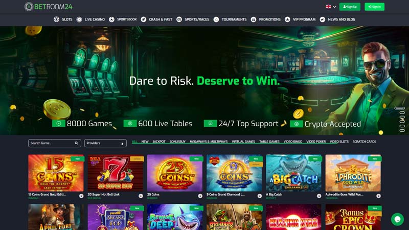 betroom24 lobby screenshot