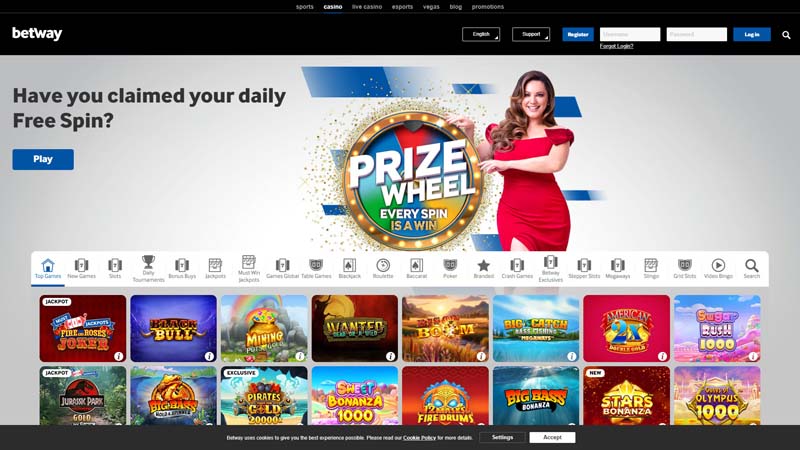 betway-casino lobby screenshot