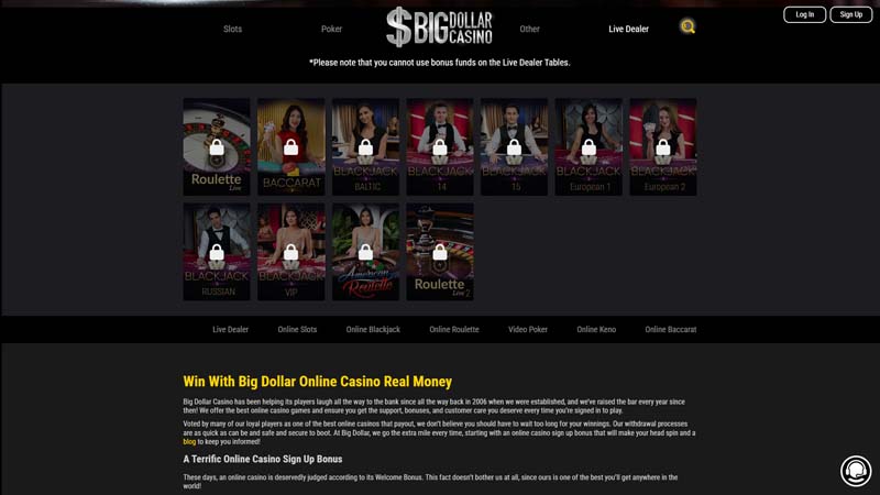 big-dollar-casino live screenshot