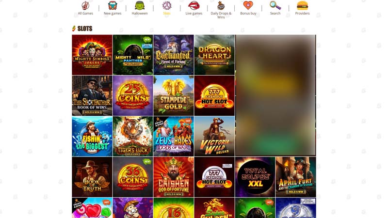 bob-casino slots screenshot