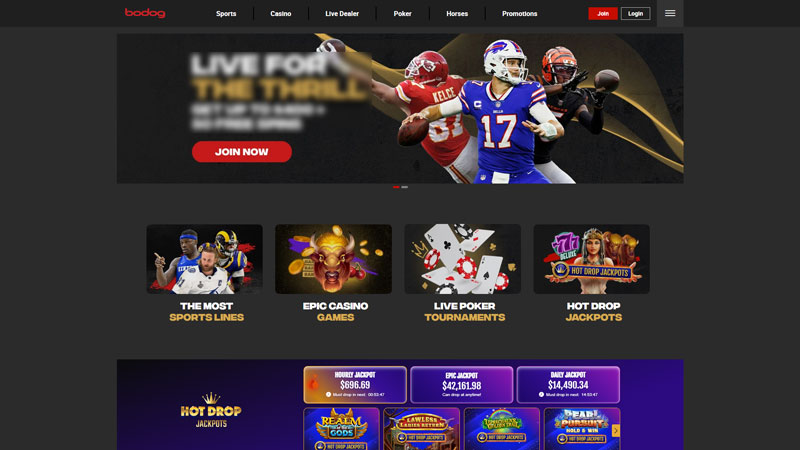 bodog lobby screenshot