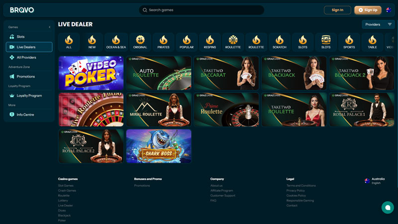 Thumbnail bravoplay live