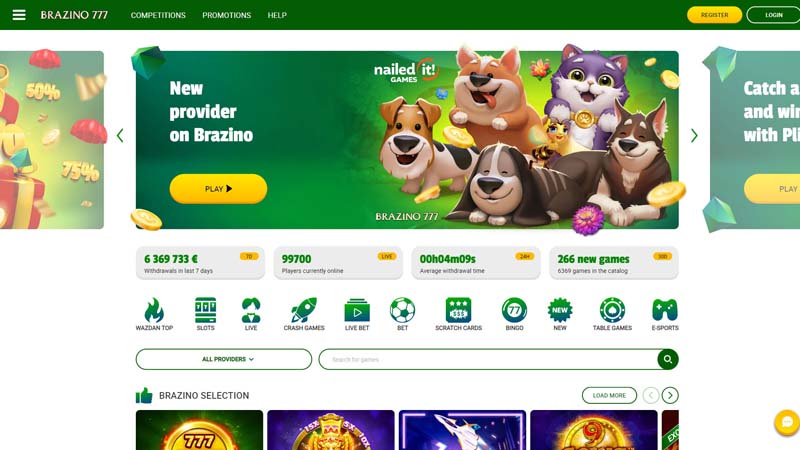 brazino777 lobby screenshot