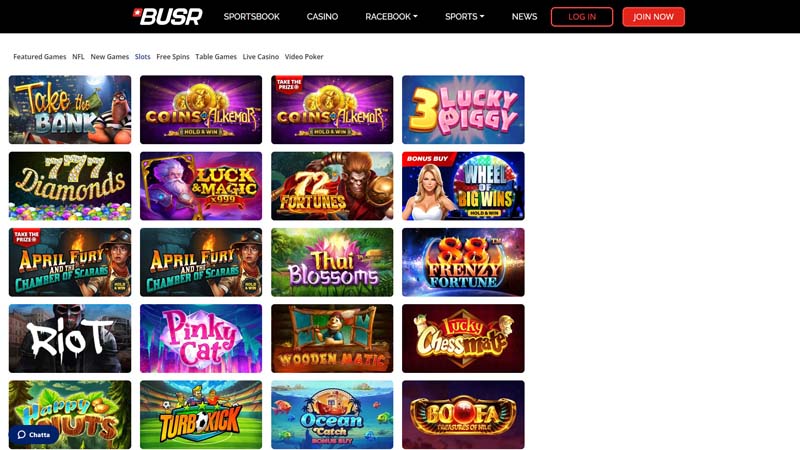 busr slots screenshot