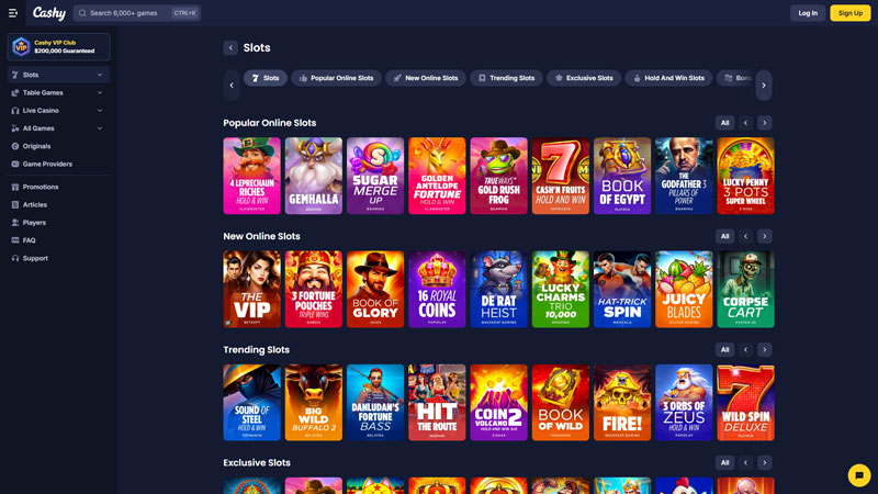 cashy slots screenshot