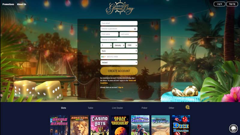 casino-grandbay lobby screenshot