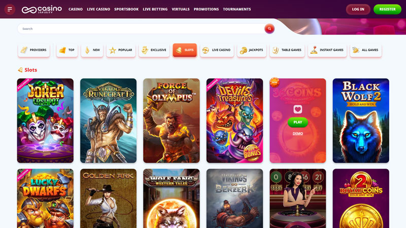 casino-infinity slots screenshot