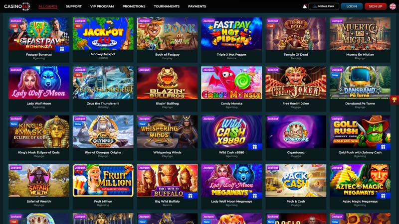 casino4u slots screenshot