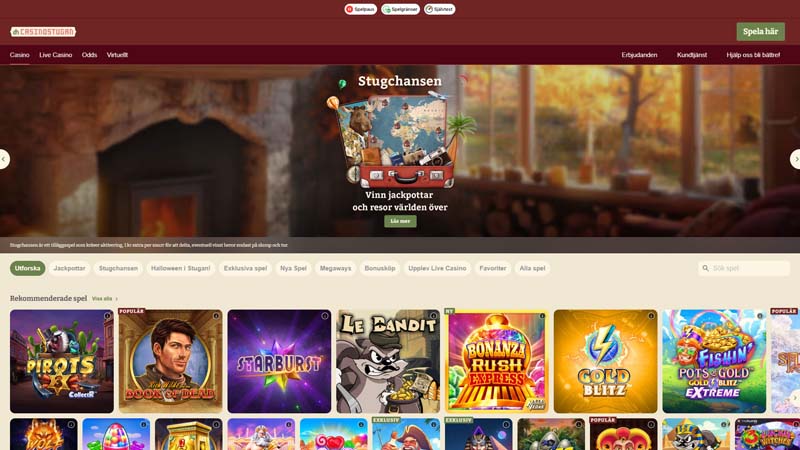 casinostugan lobby screenshot