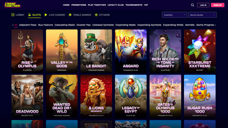 casinotogether slots screenshot