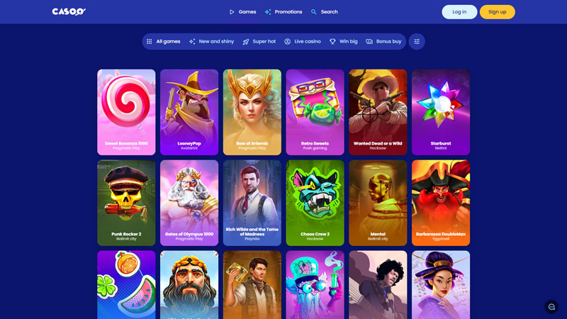 casoo-casino slots screenshot