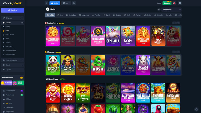 coins-game slots screenshot