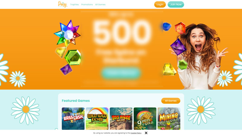 daisy-slots lobby screenshot