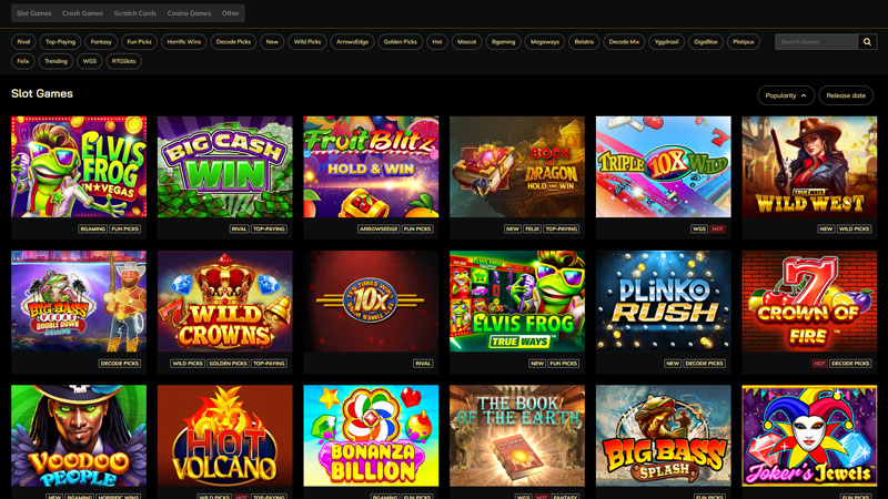 decode-casino slots screenshot