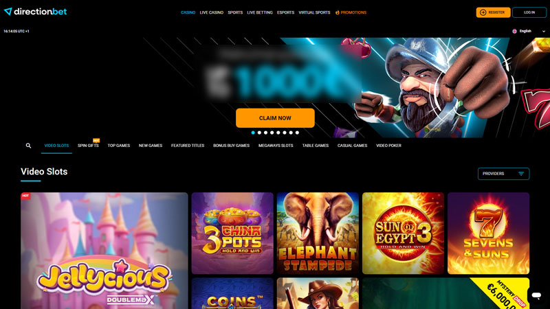 directionbet lobby screenshot