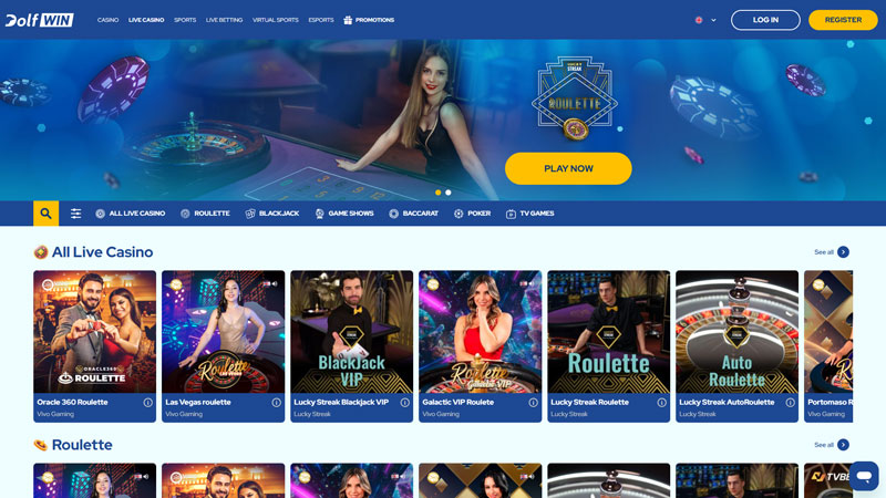 dolfwin live screenshot