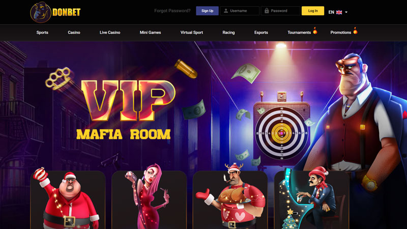 donbet lobby screenshot