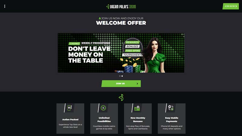 dream-palace-casino lobby screenshot