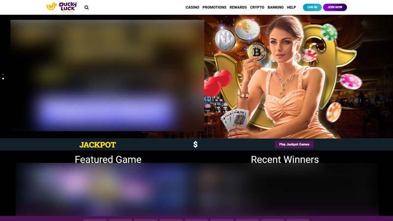 duckyluck lobby screenshot