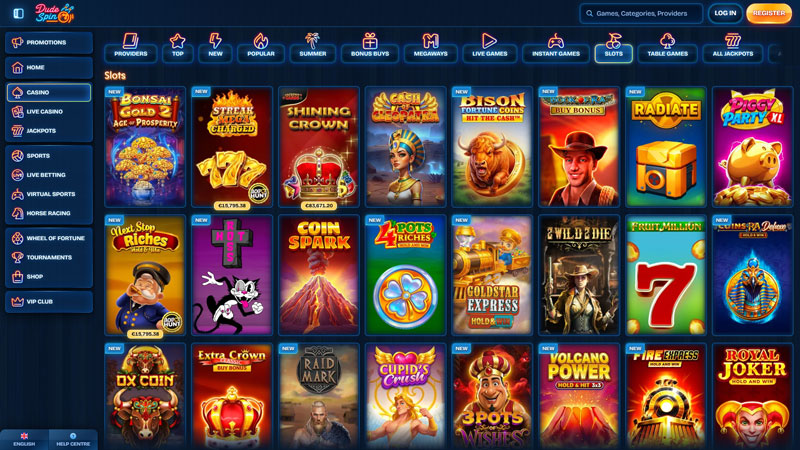 Thumbnail dudespin slots
