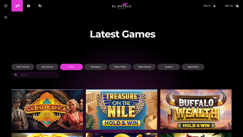 el-royale slots screenshot