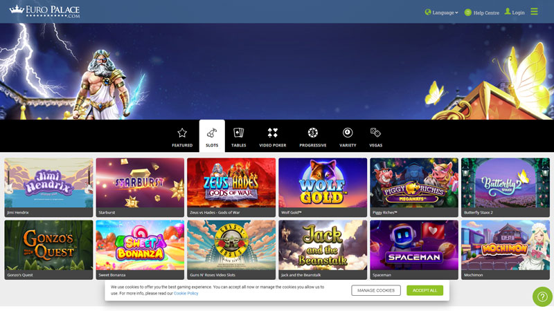 euro-palace-casino slots screenshot