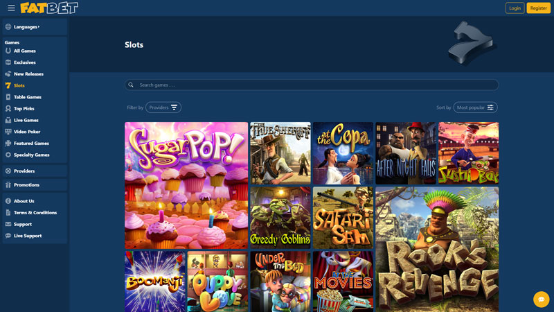 fatbet slots screenshot