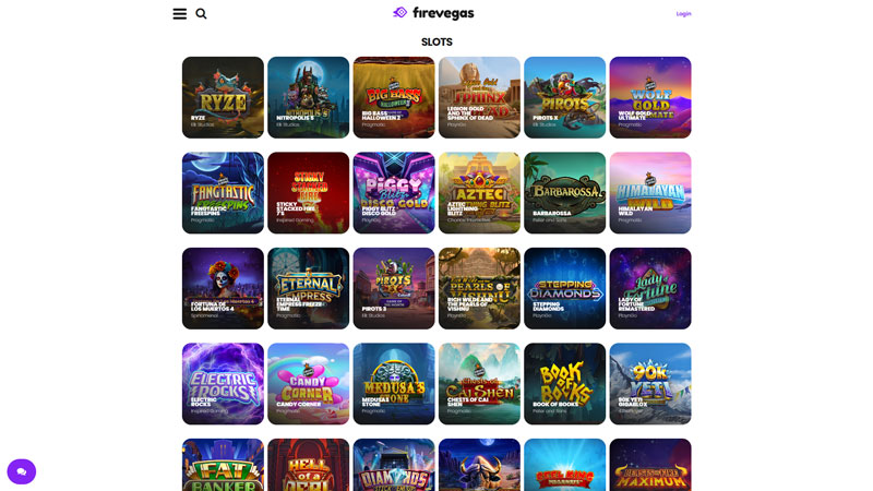 firevegas slots screenshot