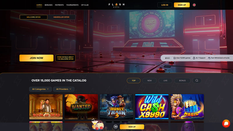 flashdash lobby screenshot