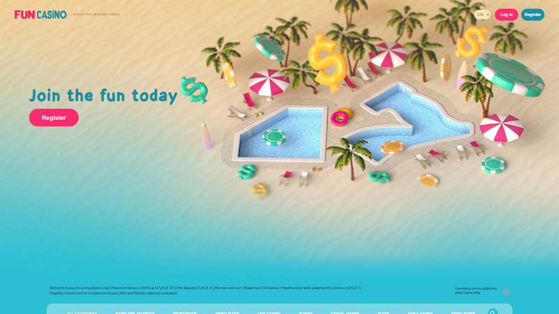 fun-casino lobby screenshot