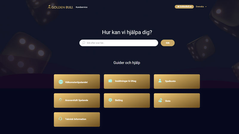 golden-bull support screenshot