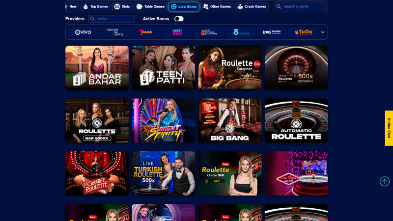 golden-mister live screenshot