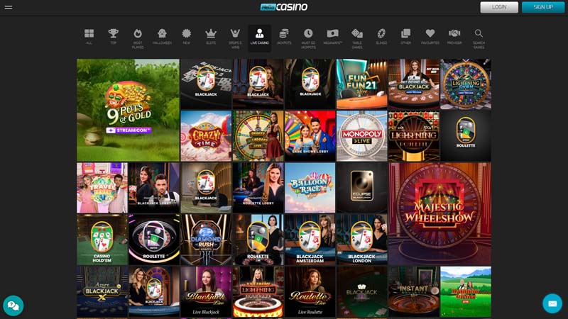 hello-casino live screenshot