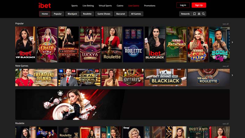 ibet live screenshot