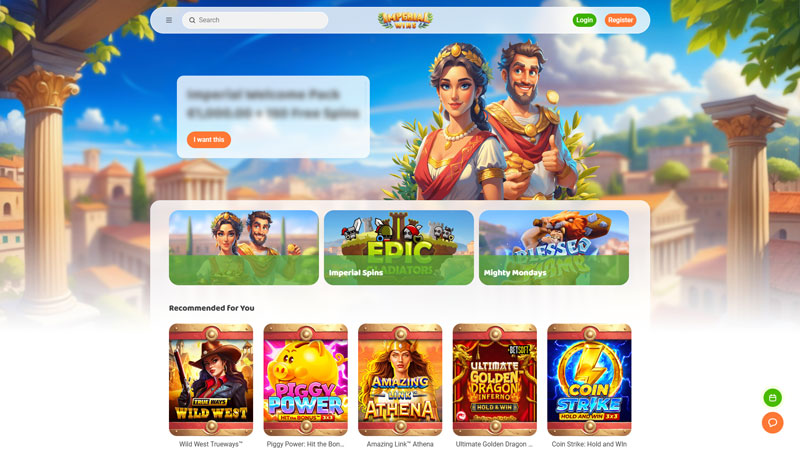 imperial-wins lobby screenshot