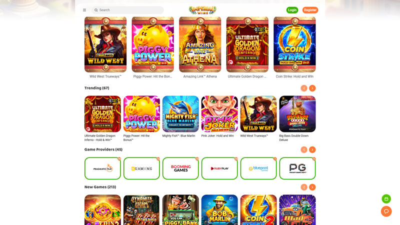 imperial-wins slots screenshot