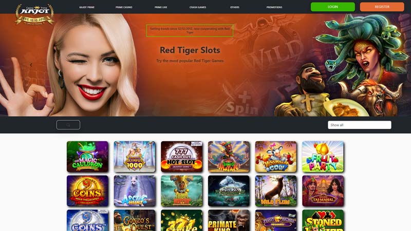 kajot lobby screenshot