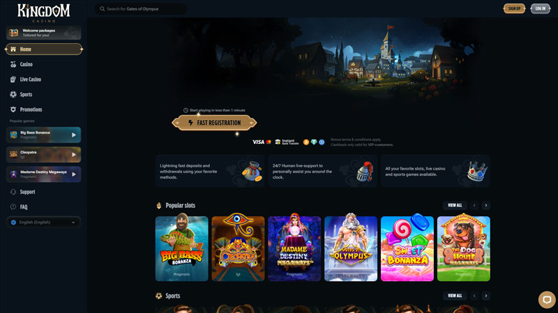 kingdom lobby screenshot