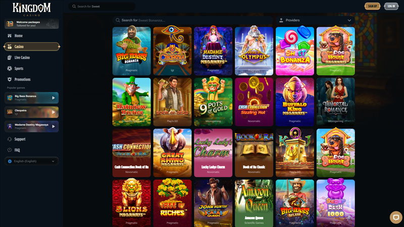 kingdom slots screenshot