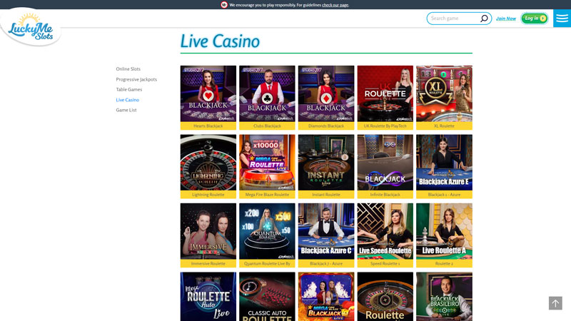 luckyme-slots live screenshot