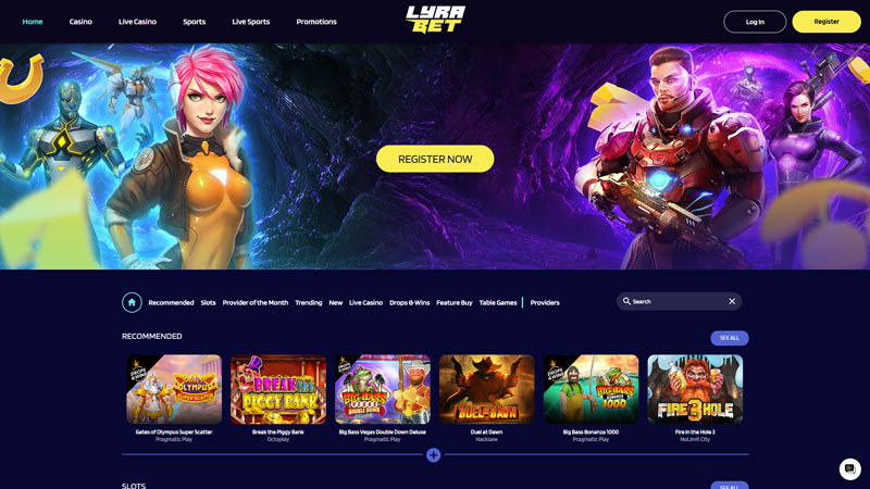 Thumbnail lyrabet lobby