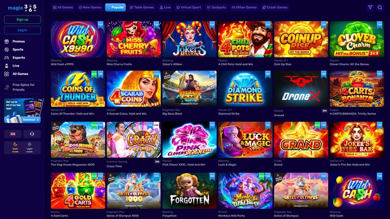 Thumbnail magic365 slots
