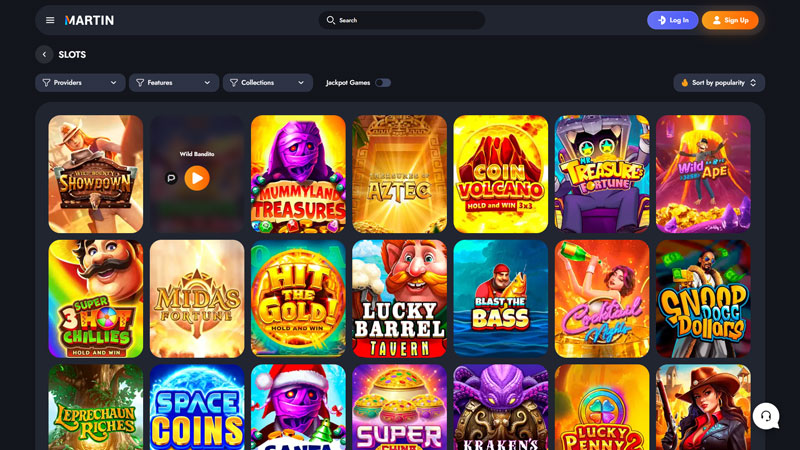 martin slots screenshot