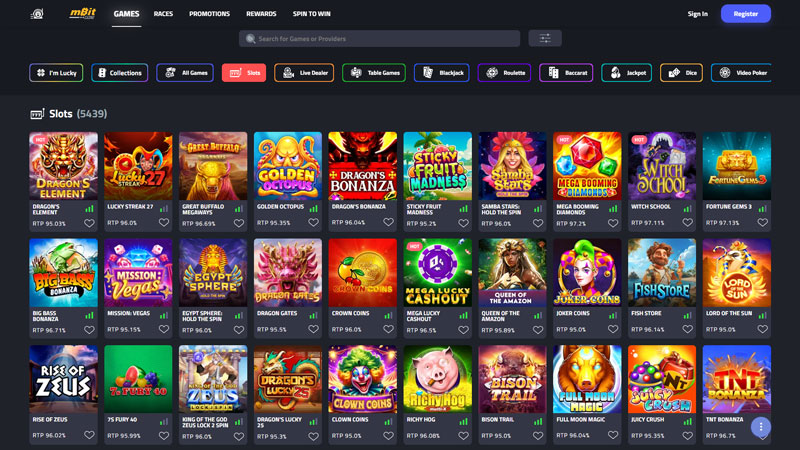 mbit slots screenshot