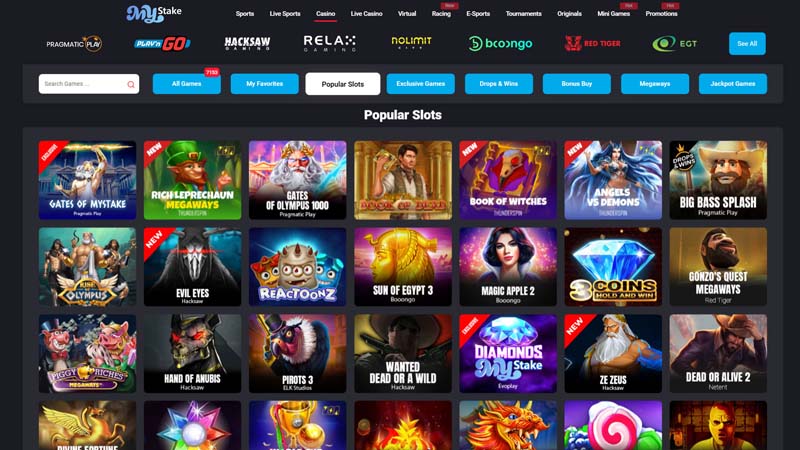 mystake slots screenshot